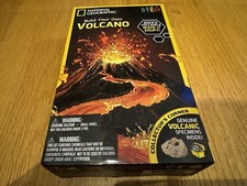 National Geographic Build Your Own Volcano Science Kit 2022 NEW IN BOX