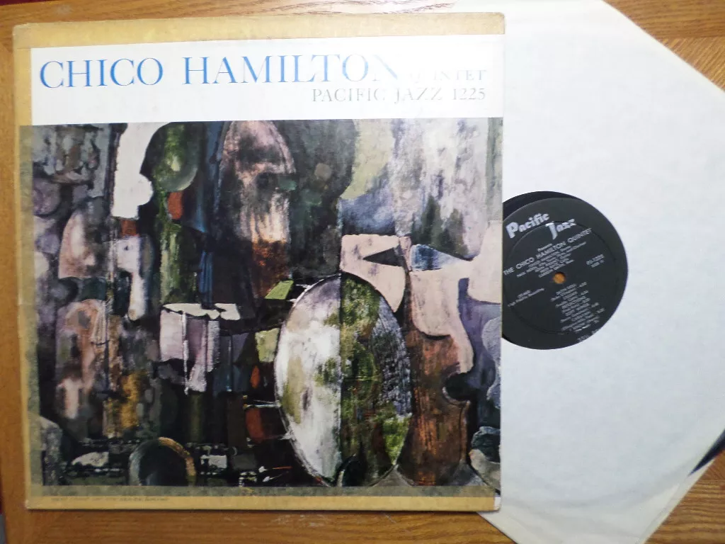 WORLD PACIFIC LP RECORD 1225/ CHICO HAMILTON QUINTET/SELF TITLED/VG/VG+ JAZZ