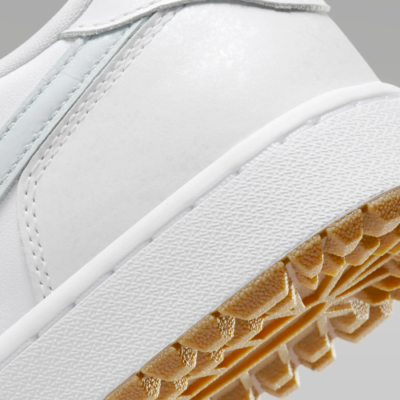 Nike Air Jordan 1 Retro Low Golf Shoes 'White/Gum' (DD9315-111
