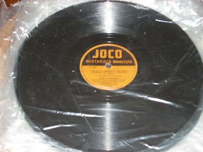 DOC EVANS weary blues / beale street blues ( jazz ) 78 rpm joco 113