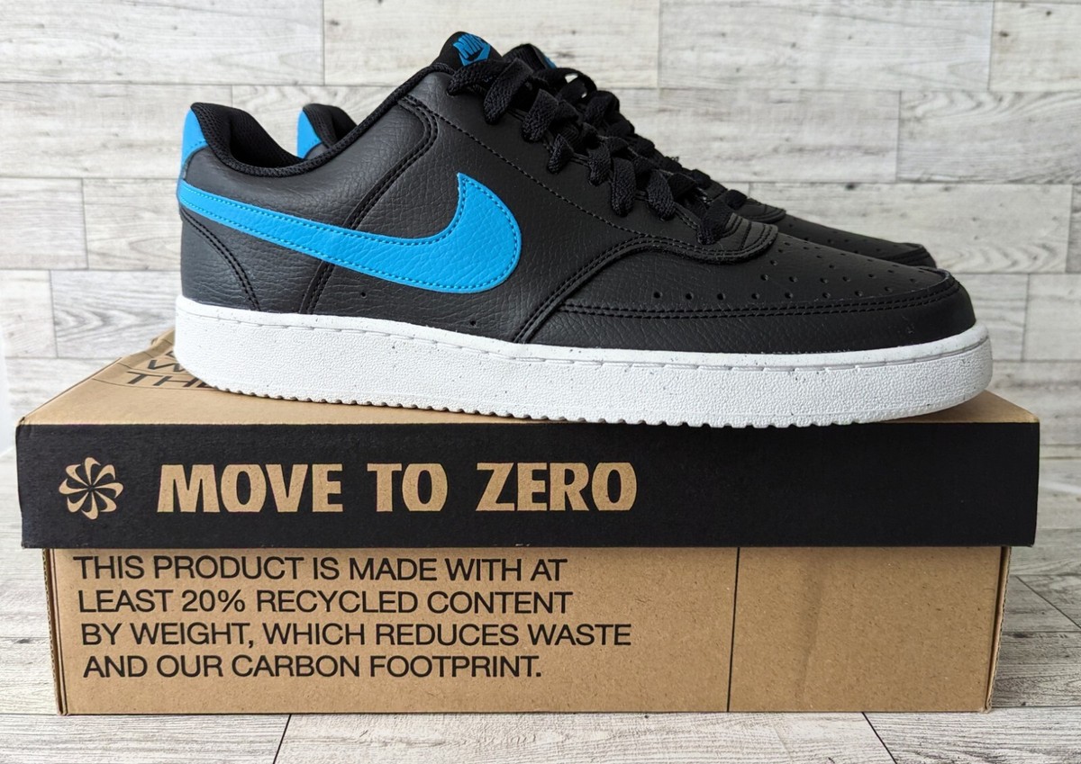 Nike Court Vision Low Next Nature Mens Size 11.5 Sneakers Black