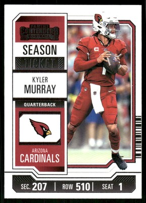 2023 Panini Contenders #3 Kyler Murray Season Ticket