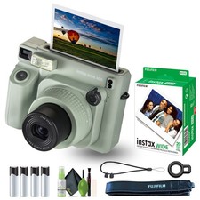 Fujifilm Instax Wide 400 Instant Film Camera With WIDE Instant Film Bundle