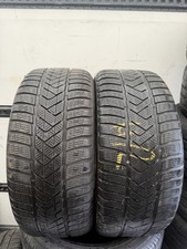 2x 235 45 18 Pirelli Winter 94V 6-6.2mm Part Worn Tyres [2 tyres] DOT 4621, 1523
