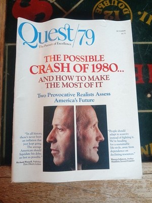 Quest 1979 October Vintage Magazine Phone Thing