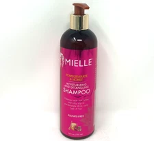 MIELLE Pomegranate & Honey Moisturizing Shampoo (Sulfate-Free), 12 fl oz