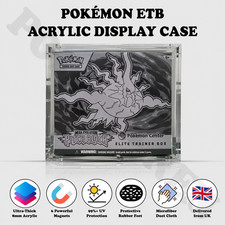Pokemon Elite Trainer Box ETB Acrylic Case |Ultra Thick8mm|UV Resist|In UK Now!