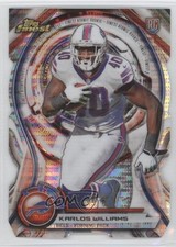 2015 Finest Atomic Rookie Die-Cuts Pulsar Refractor 19/50 Karlos Williams 0o9