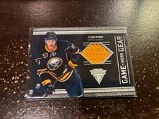 2011-12 Panini Titanium Game Gear Jersey TYLER MYERS #2