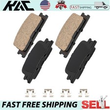 Set of 4 Ceramic Brake Pad Set Rear Left Right For 2004-2006 Lexus ES330 D885