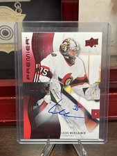 2023-24 Upper Deck Premier #125 Leevi Merilainen Autograph Auto SP RC