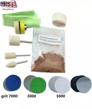 LSMIITTH Windshield Scratch Removal, Glass Polishing Kit, Windscreen Repair Kit