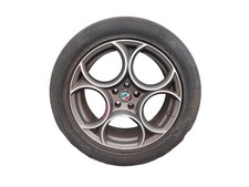 ALFA ROMEO STELVIO MAG WHEEL FACTORY 19X8IN 5 ROUND SPOKE 949 01/2018-2023 2987