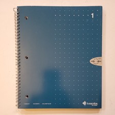 Livescribe Notebook 8.5x11 Blue College Ruled 100 Sheets BLUE UNUSED