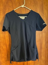 Navy Skechers by Barco Women's Scrub Set Small