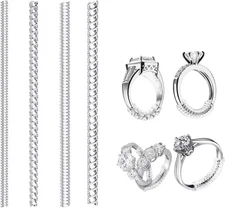 Ring Sizers for Loose,Guards Adjuster Loose Women Resizer white 