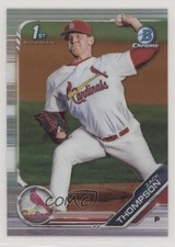 2019 Bowman Draft Chrome Refractor Zack Thompson #BDC-104 0nr3