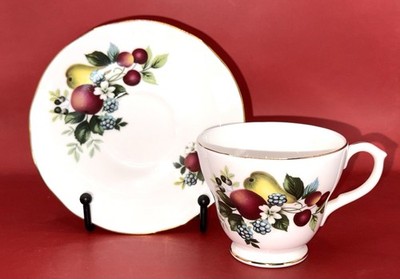 The Duchess Bone China Cup And Saucer Fruit Design