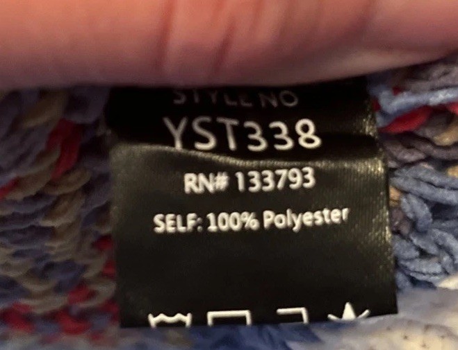 POL Opal Patterned Pullover Quarter Zip Sweater i… - image 10