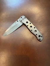 KIT CARSON, Model 16, ALL DAMASCUS FOLDING KNIFE