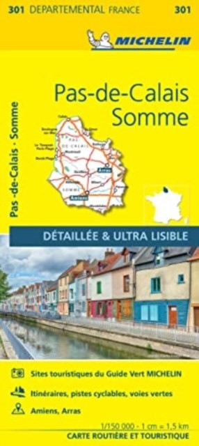 Pas-de-Calais, Somme - Michelin Local Map 301 by Michelin (Sheet map, folded) - Image 3