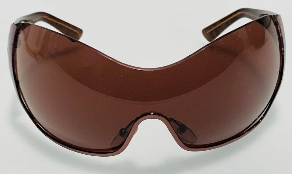 AUTÉNTICAS GAFAS DE SOL FENDI FS463 PARA MUJER LOGO LRG SHIELD CHOCOLATE ¡EXCELENTES!! Foto 3 de 4