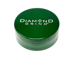 Molinillo de hierbas Diamond Grind 2 partes verde 2,25"