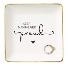 Loss of Mom-Grandma or Mom Remembrance Gift-Loss 4"L x4"W x 0.8"H, White