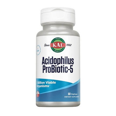 Acidophilus Probiotic-5 60 Caps  by Kal