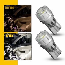 AUXITO T10 LED License Plate Light Bulbs 5500K Super Bright White 168 2825 194 A