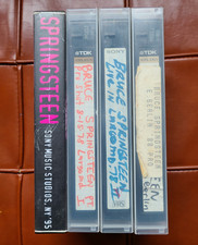 Bruce Springsteen VHS Lot Pro Shot Sony Studios 1995 Largo MD 1978 E Berlin 1988