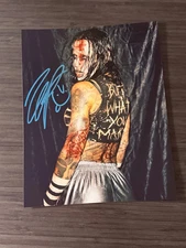 Tara Zep PWO Autographed Signed 8x10 Photo Indie Death Match Wrestler PWO