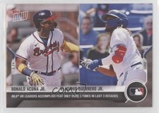 2021 Topps Now /2837 Ronald Acuna Jr Vladimir Guerrero Jr #267 za5
