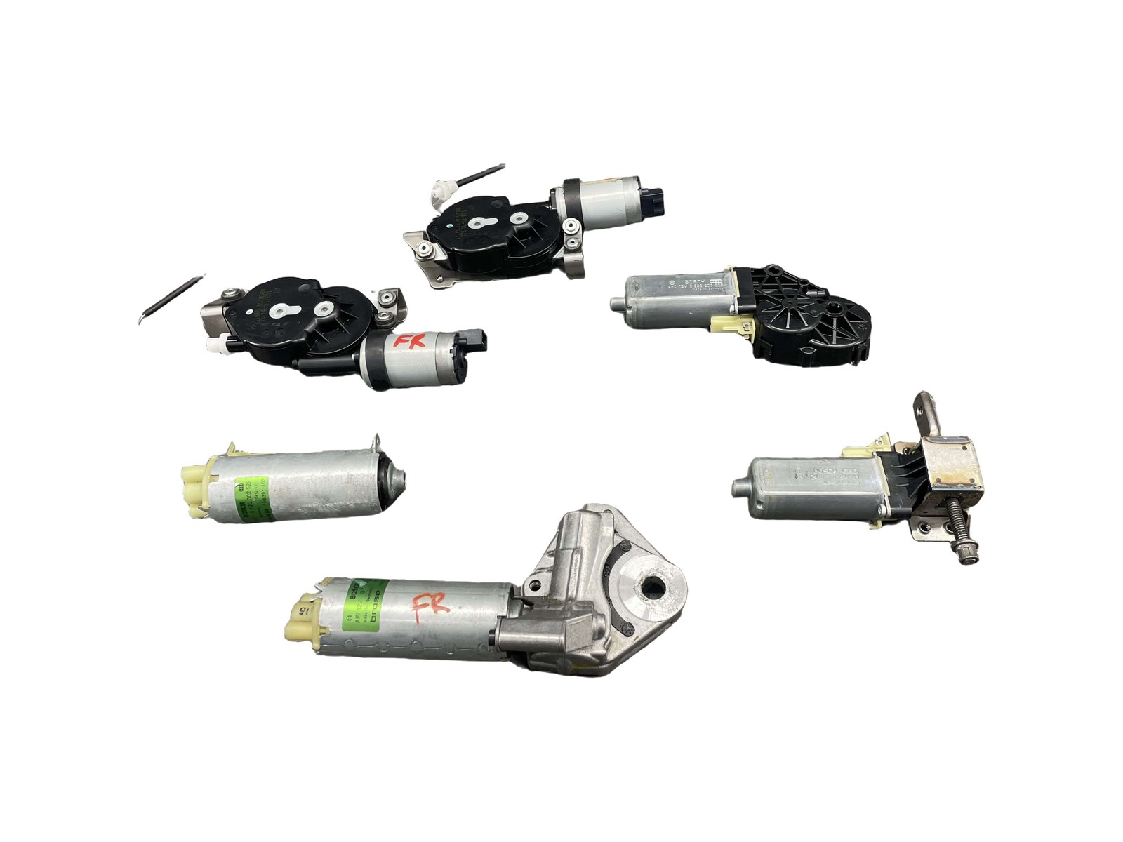 Audi R8 2011-2013 Front Right Adjustment motors Set of 6