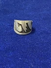 Vintage Hopi Sterling Silver Ear Cuff Ring Water/Lighting Native American Renew