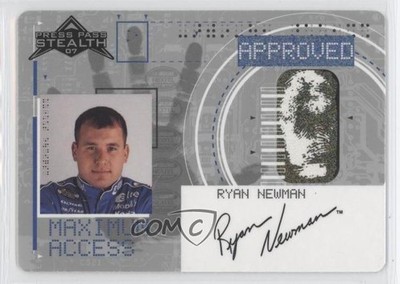 2007 Press Pass Stealth Maximum Access Ryan Newman #MA21 0c4