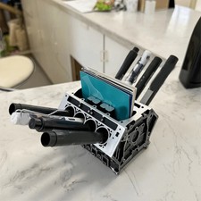 Engine Model Business Card Holder Crafts Card Holder Organizer Desk Engine Pen