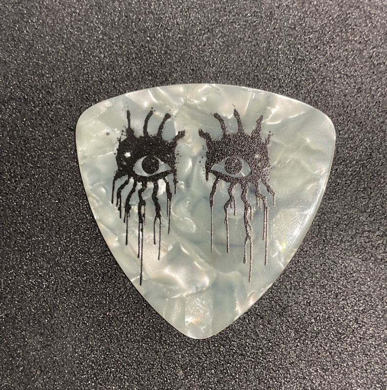 Gilby Clarke Alice Cooper Too Close For Comfort USA 2025 Pearl Guitar Pick