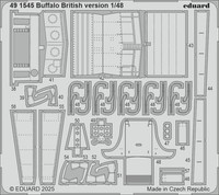Eduard Accessories 491545 - 1:48 Buffalo British Version Tamiya - Neu