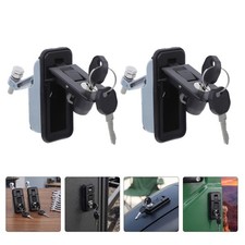 2pcs Hand Operated Compression Latches - Compression Latches Key Locking -