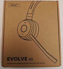 Image of New Jabra EVOLVE 65 TE Wireless Bluetooth Headset - PN / 6699-839-409