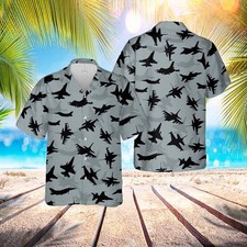 Us Air Force General Dynamics F 16 Fighting Falcon Aircraft Silhouettes Hawaiian