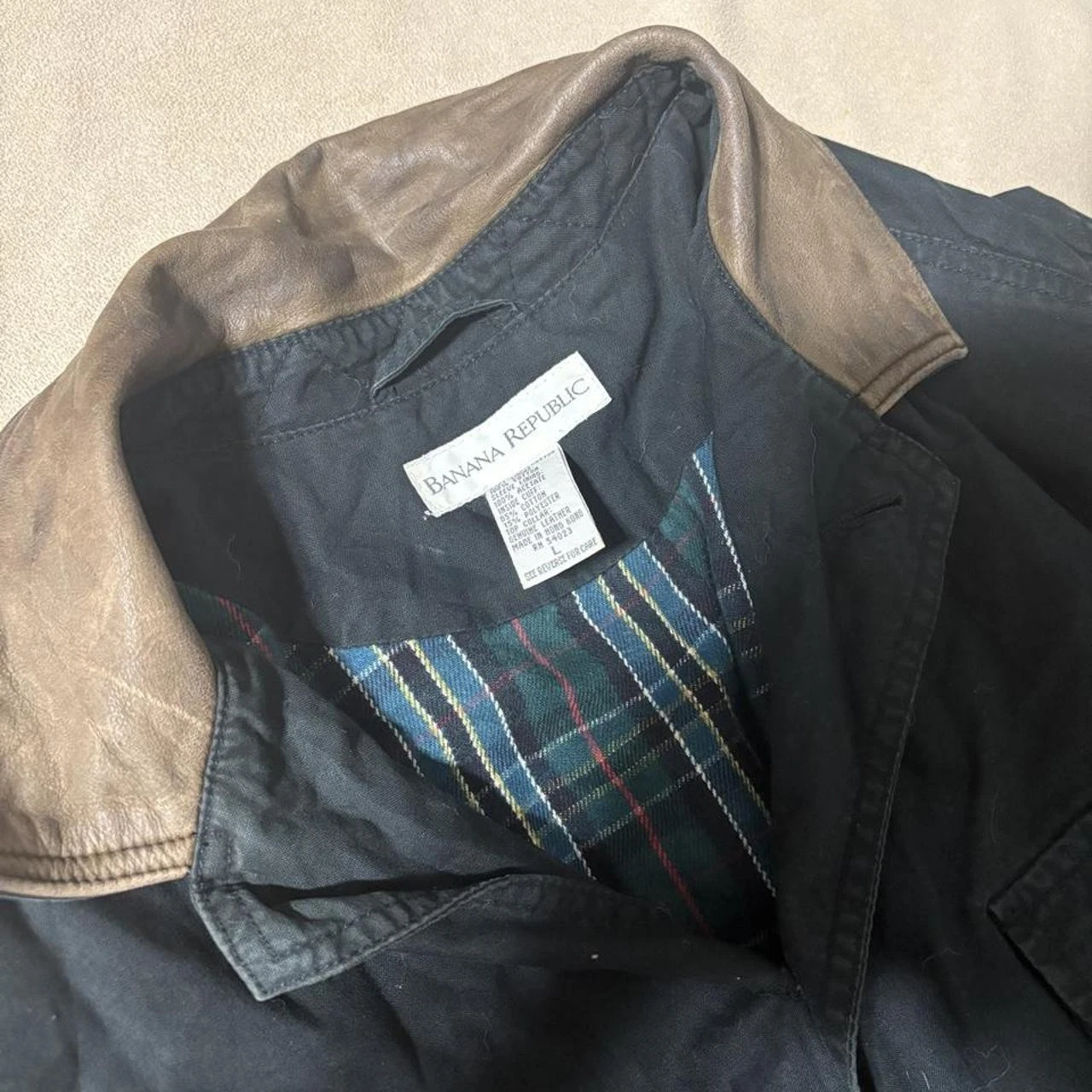 **Vintage Banana Republic Field Jacket – Classic Utility & Gorpcore Style** - product detail image 4