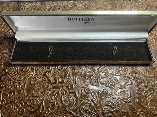Citizen Case Quartz Watch Box Case Warranty Vintage 1995 - Image 3 of 4