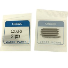 GENUINE SEIKO Spring Bars C200FS 20mm FAT BARS - 5 Pieces Fits SKX779 SKX781