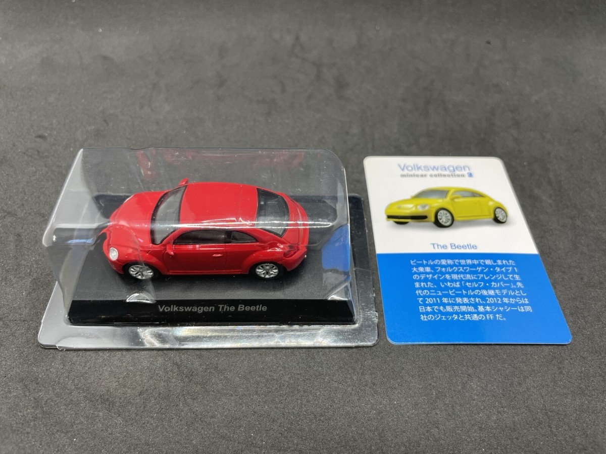 Kyosho 1/64 Volkswagen collection The Beetle Red diecast model car