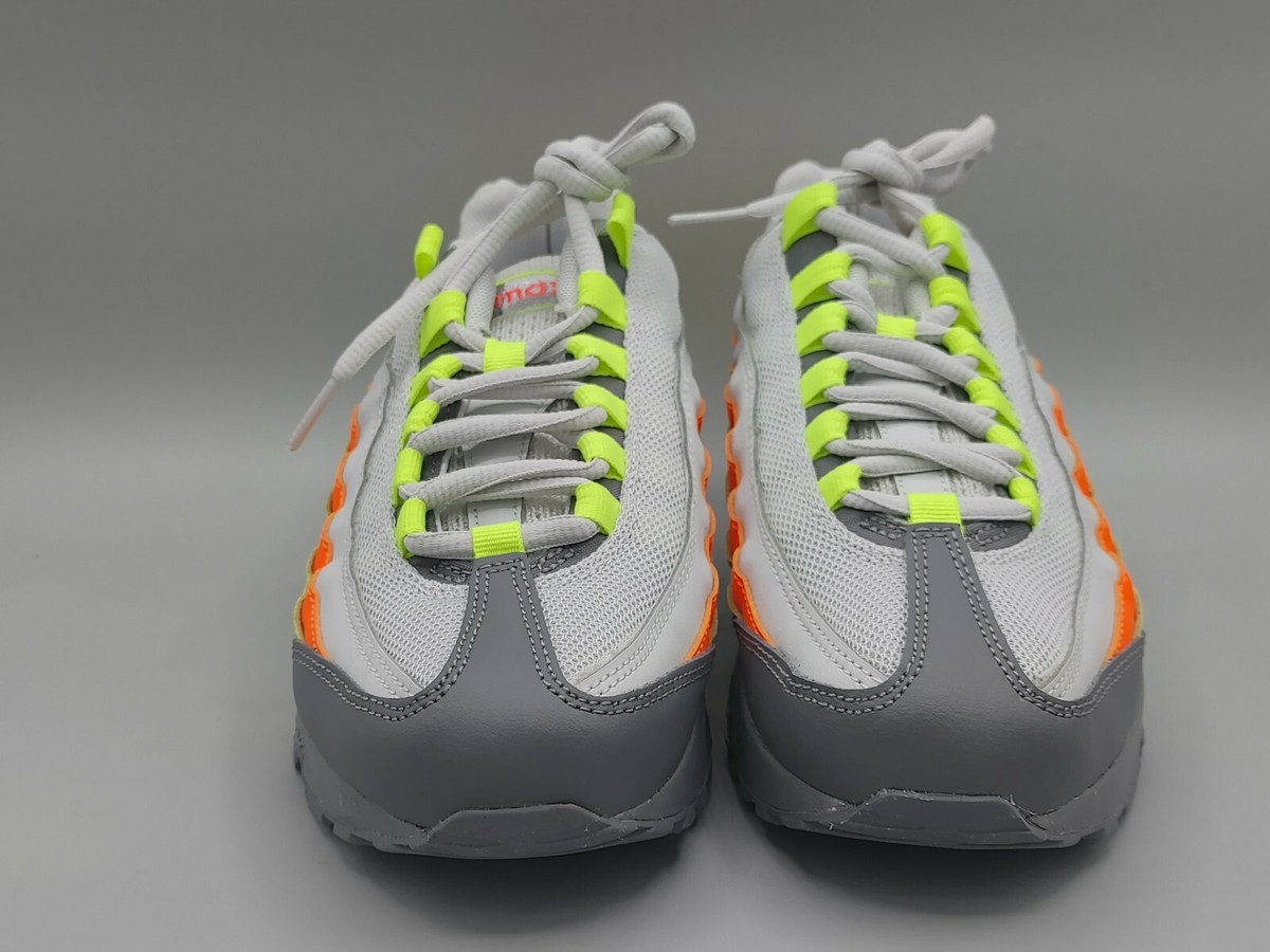 Nike Airmax 95 GS Vast Grey Volt Size 5y Womens 6.5 ( 905348-019