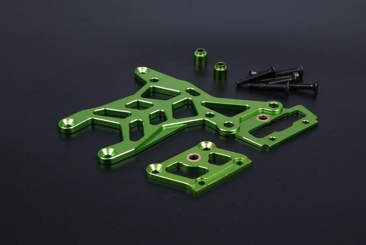 Piastra Superiore RC 1/5 Piastra Superiore Anteriore In Lega CNC Per RC 1/5 HPI KM ROVAN BAJA 5B 5T 5SC Pezzo Upgrade Resistenza - Foto 5