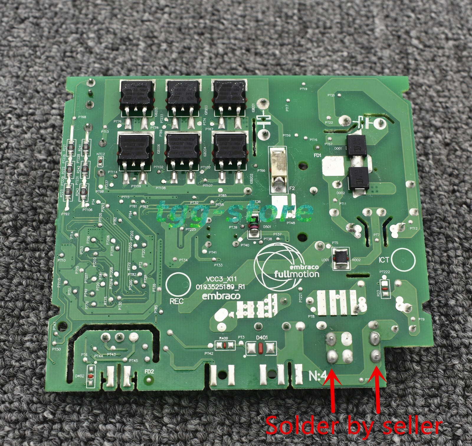 MODULO INVERTER BOARD Control Drive Per Frigorifero Haier Embraco VCC3 2456 EUR 24,24 - PicClick IT