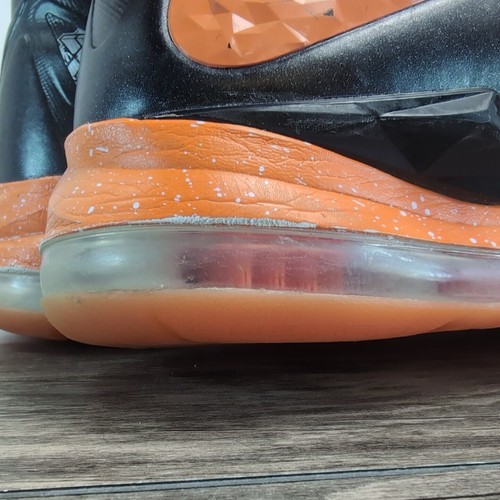 Nike ID LeBron James 10 Buffalo Braves Size 8.5 578347-994 Black Orange Diamond - Picture 20 of 23
